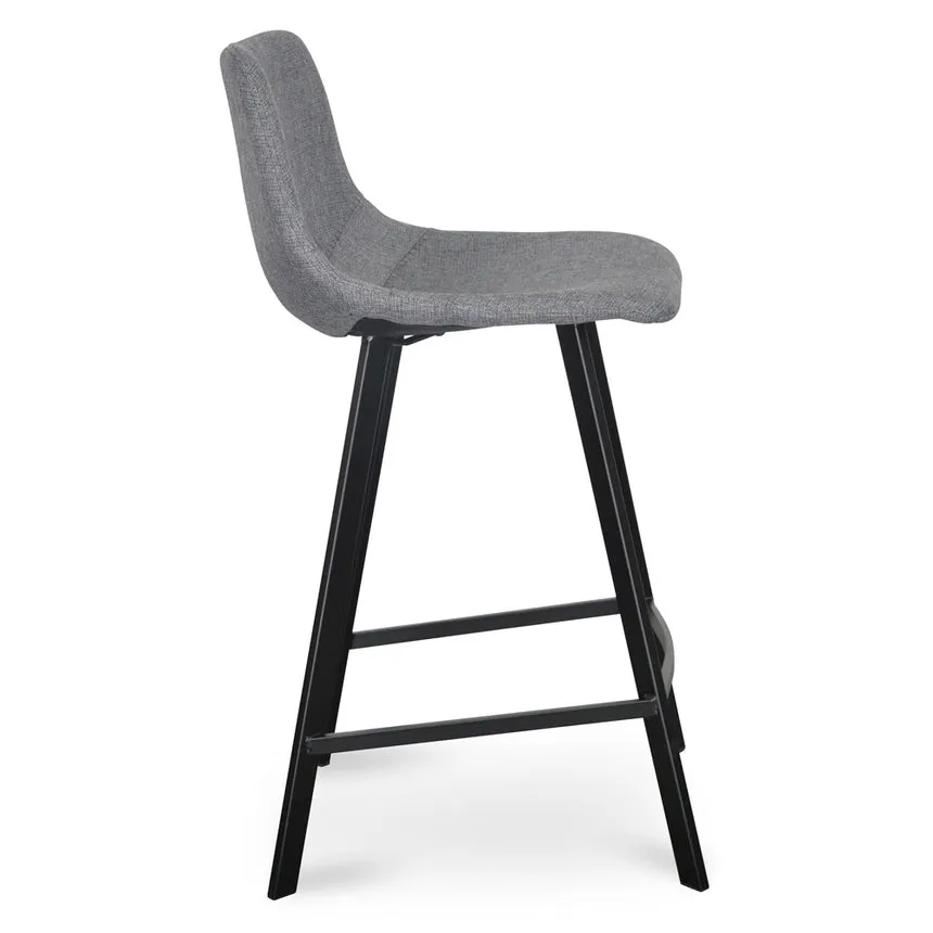 65cm Bar Stool - Dark Grey (Set of 2)