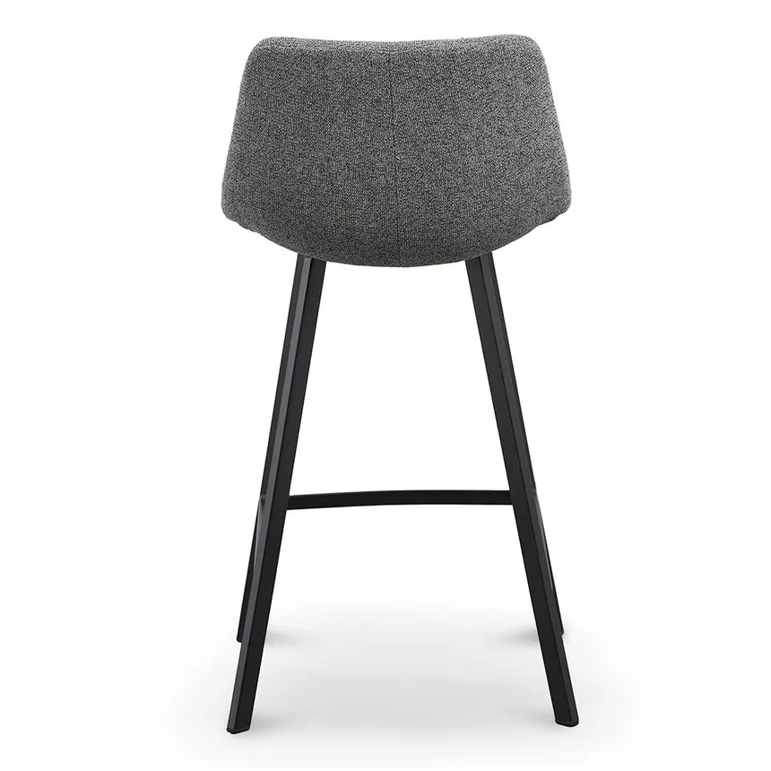 65cm Bar Stool - Spec Charcoal