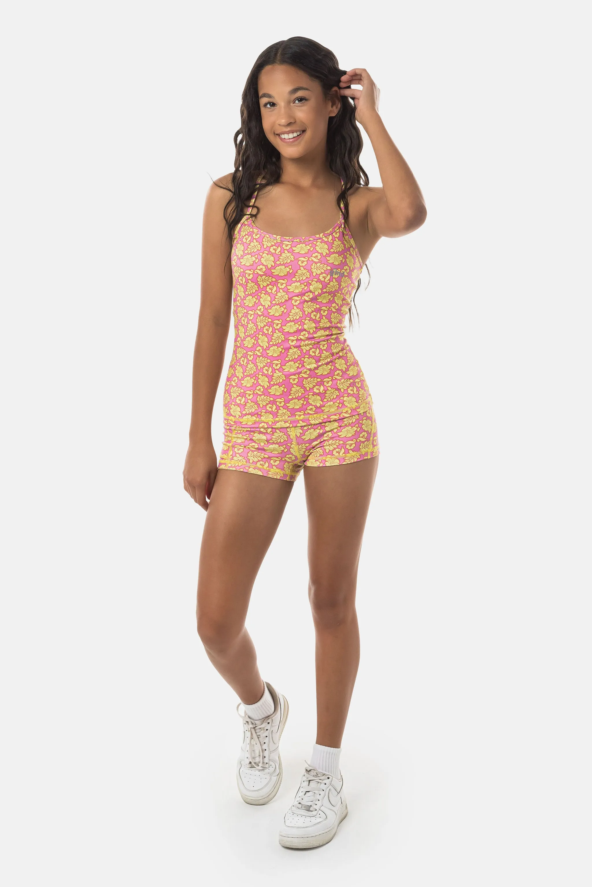 Kalani Luxe Singlet - Sunshine